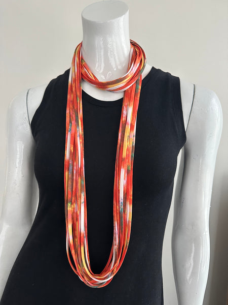 Infinity Scarf in Multi-Color Print 'Granita'