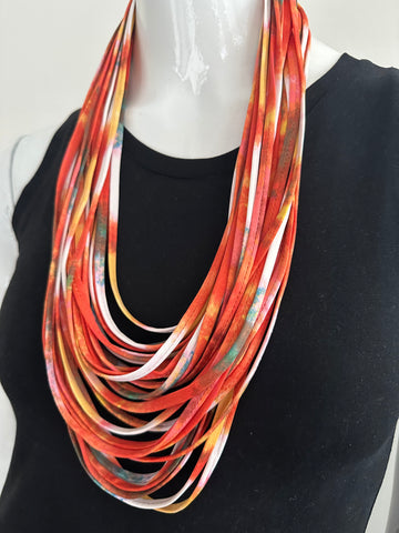 Infinity Scarf in Multi-Color Print 'Granita'