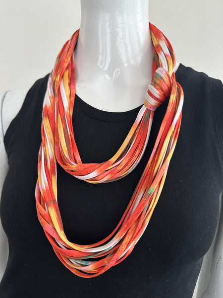 Infinity Scarf in Multi-Color Print 'Granita'