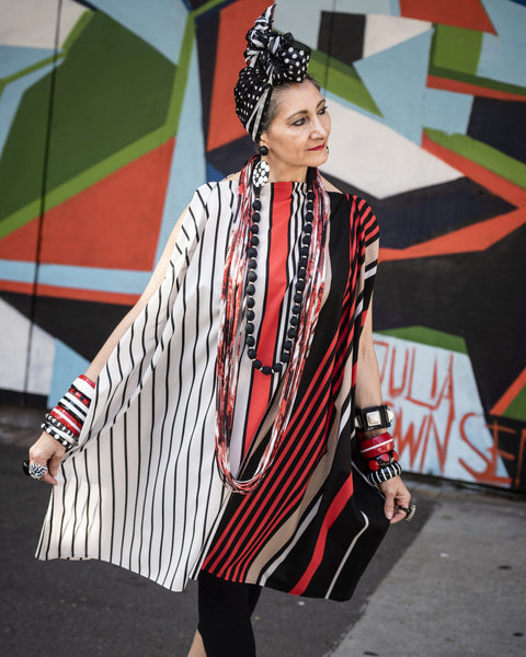 Orange Infinity Scarf 'Blood Orange'