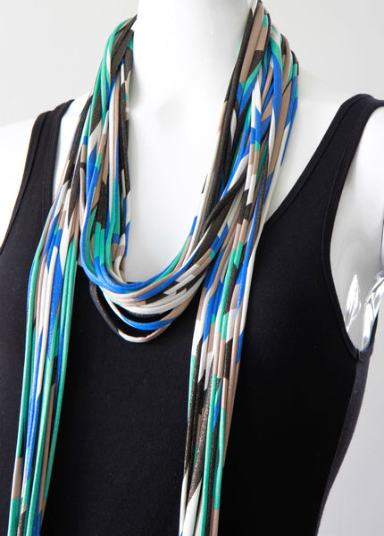 Blue Infinity Scarf 'Iris'