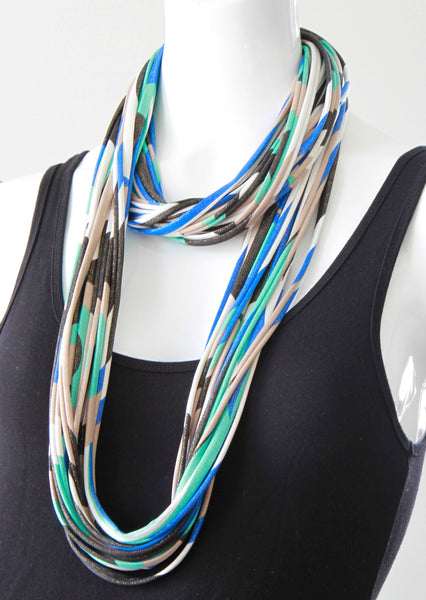 Blue Infinity Scarf 'Iris'