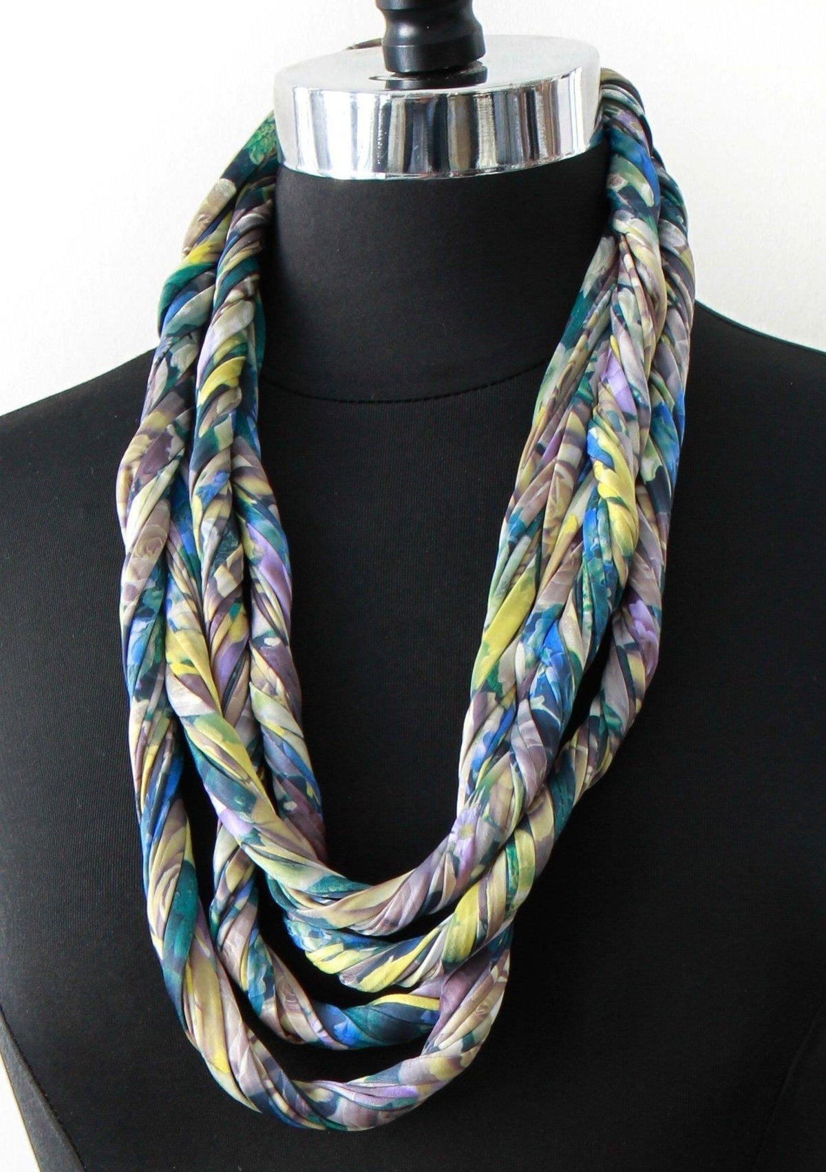 Green Infinity Scarf &#39;Emerald Leaf&#39;
