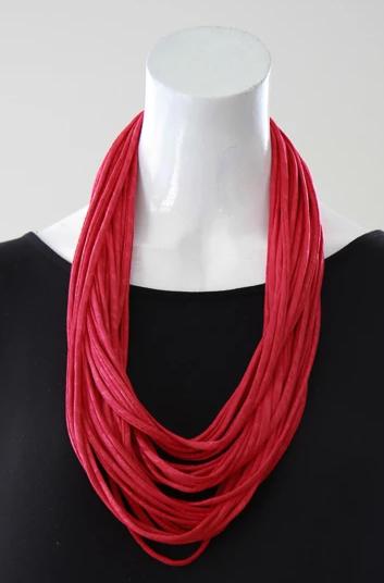 Infinity Scarf for Women in RED 'RUBY'