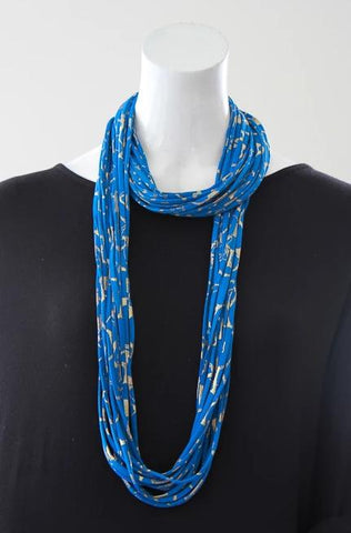 Blue Infinity Scarf 'Topaz'