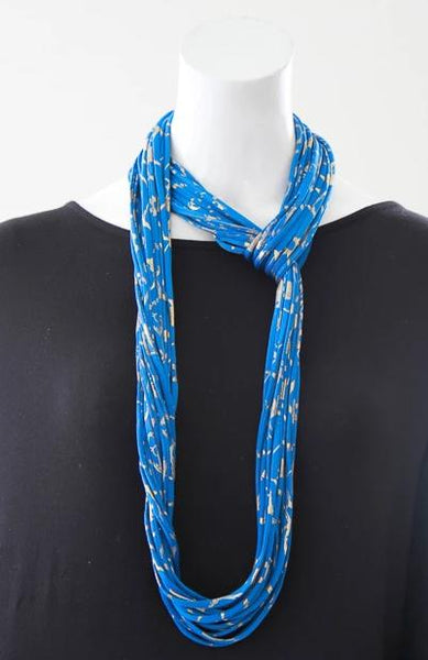 Blue Infinity Scarf 'Topaz'