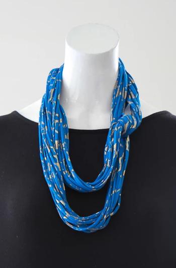 Blue Infinity Scarf 'Topaz'