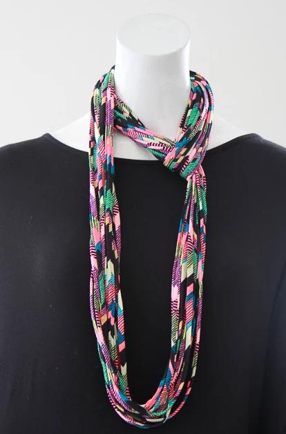 Bright Multi-Color Infinity Scarf &#39;Joy&#39;