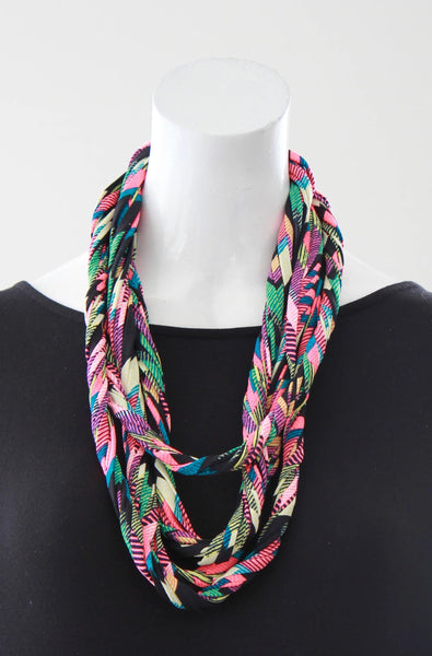 Bright Multi-Color Infinity Scarf 'Joy'
