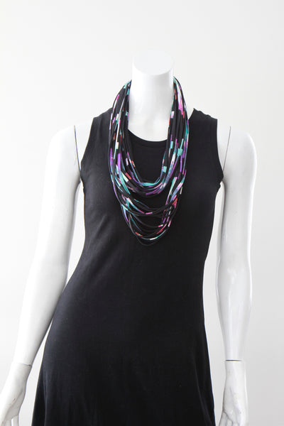 Galaxy Print Infinity Scarf in 'Orion's Belt' Print