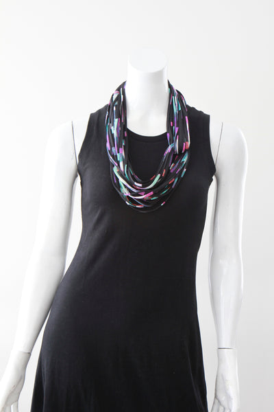 Galaxy Print Infinity Scarf in 'Orion's Belt' Print