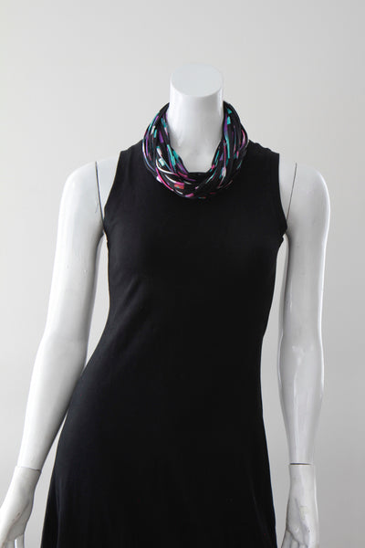 Galaxy Print Infinity Scarf in 'Orion's Belt' Print
