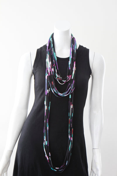 Galaxy Print Infinity Scarf in 'Orion's Belt' Print