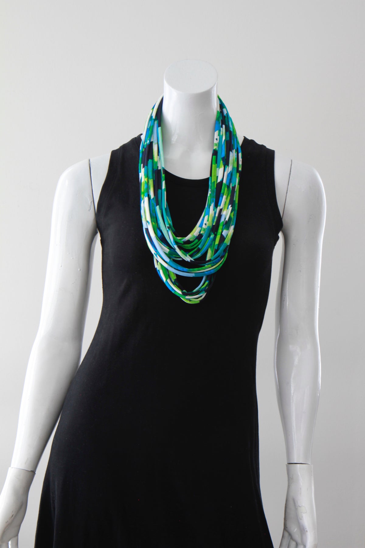 Green and Blue Infinity Scarf in &#39;Ocean Spray&#39;