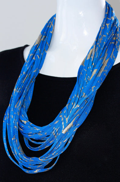 Blue Infinity Scarf 'Topaz'