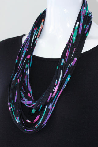 Galaxy Print Infinity Scarf in 'Orion's Belt' Print