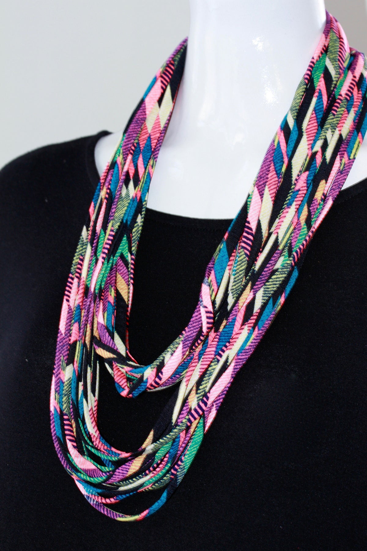 Bright Multi-Color Infinity Scarf &#39;Joy&#39;