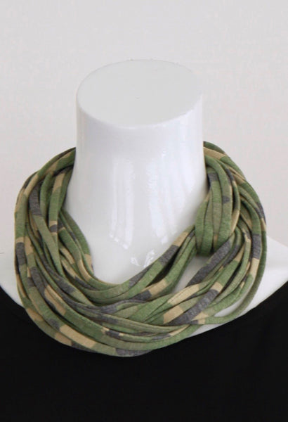 Camo Print Infinity Scarf 'Deep Cover'