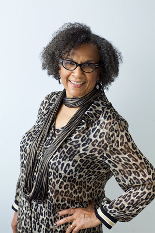 Gold Shimmer Infinity Scarf Necklace in 'Gold Filled'