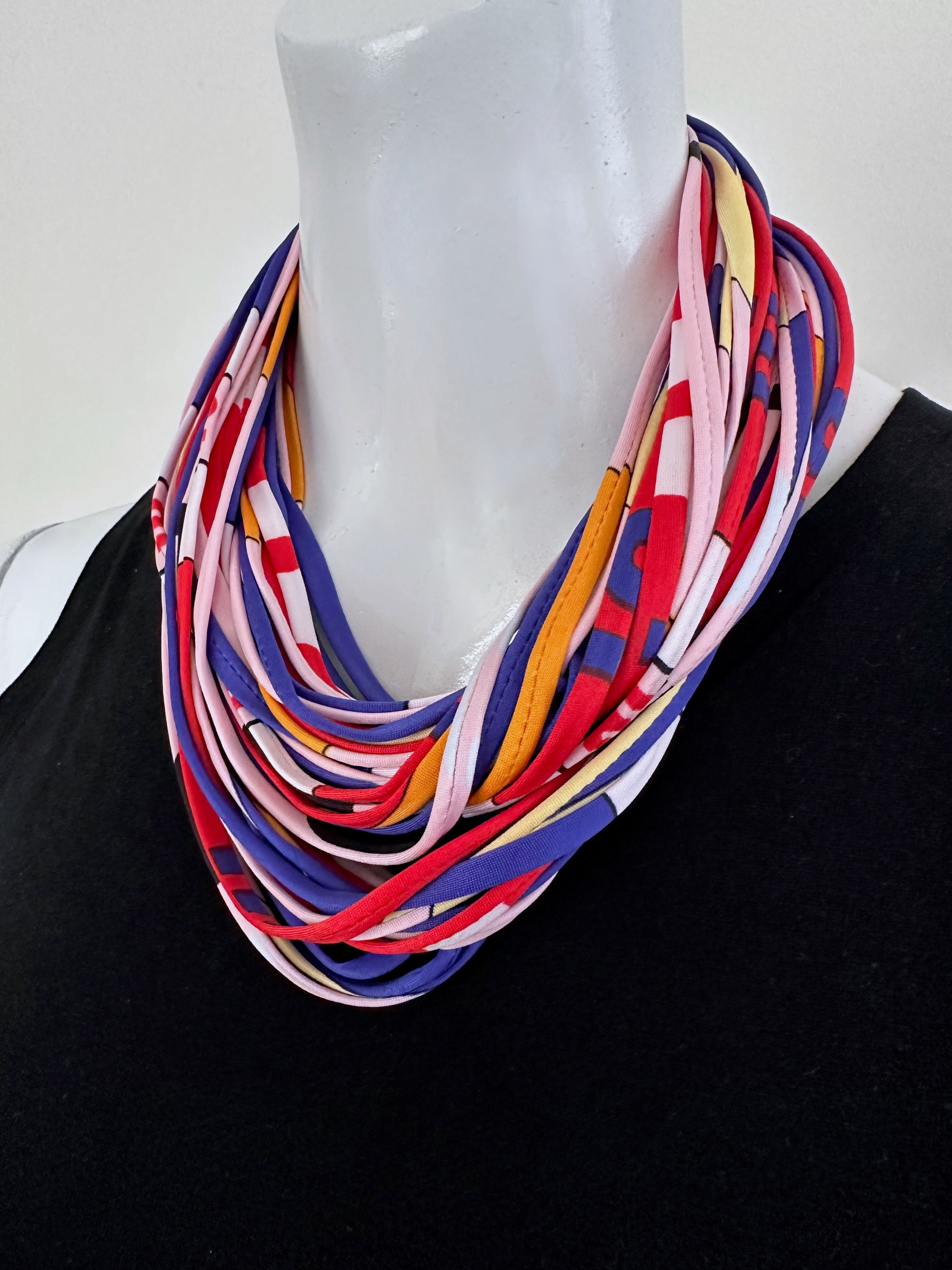 Infinity scarf necklace on sale