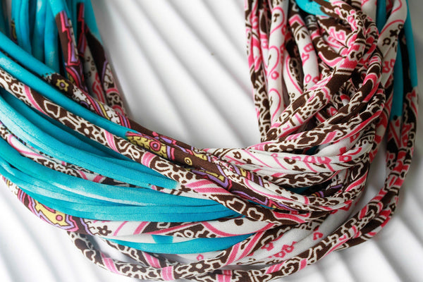Turquoise Infinity Scarf 'Haute Hippie'
